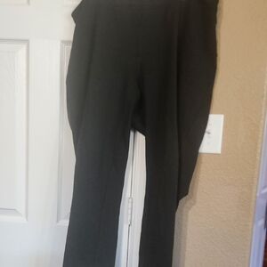 Zac & Rachel Grey Charcoal Straight Leg Pants
